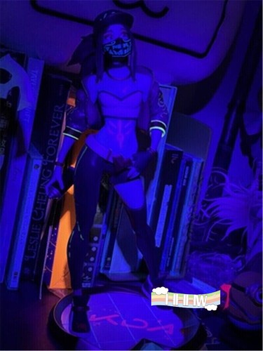 Neu Authentic Limited League of Legends K/DA Akali entsperrte Statue Actionfigur - Bild 6 von 11
