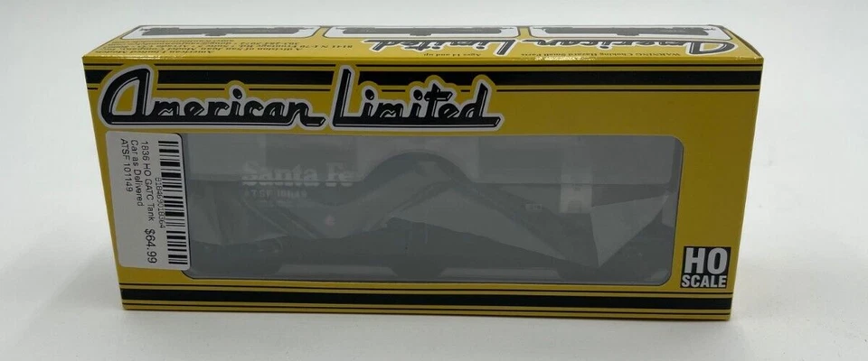 American Limited Models ATSF #101144 HO GATC Tank Car - Image 4 of 4