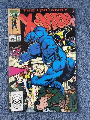 UNCANNY X-MEN #264 (Marvel, 1990) Claremont & Collins ~ VF+ (8.5)