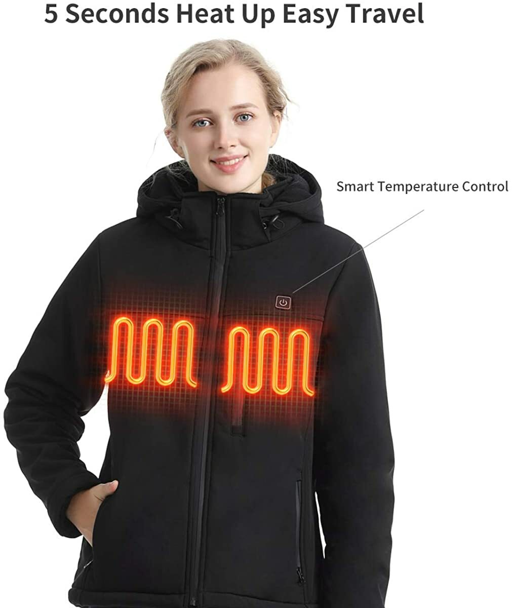 MYHEAT MH Men Women's Soft Shell Heated 