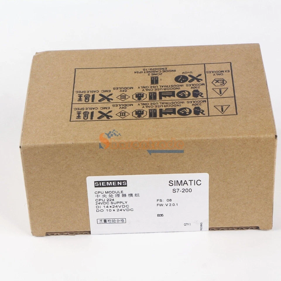 New Siemens 6ES7 214-1AD23-0XB0 SIMATIC S7-200, CPU 224 6ES7214-1AD23-0XB0