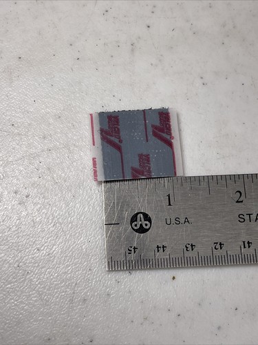(x10) Menge Klettverschluss Haken und Schlaufe Quadrate 1 Zoll x 1 Zoll schwarz - Bild 2 von 2
