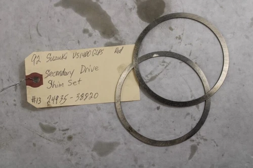 SHIM SET, SEC DRIVE | T:1.1/1.15/1.2/1.25/ 1.3/1.35/1.4