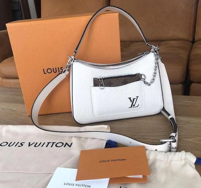 LOUIS VUITTON Marelle Bag Crossbody Epi M80688 Shoulder Purse Auth  