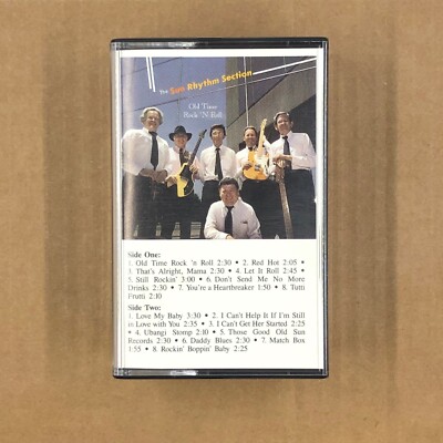 SUN RHYTHM SECTION Cassette Tape 50s Rockabilly OLD TIME ROCK N ROLL 