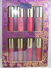 Tarte Pure Delights 8-Piece LipSurgence Lip Set NIB