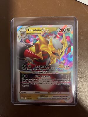 POKEMON GIRATINA V ASTRO 131/196 LOST ORIGIN CARD in Italian