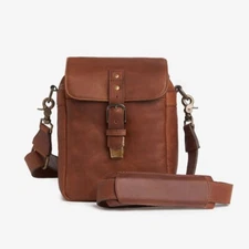 ONA Leather Bond Street Camera Bag Cognac-New-Free ONA Leather Kyoto Wristlet