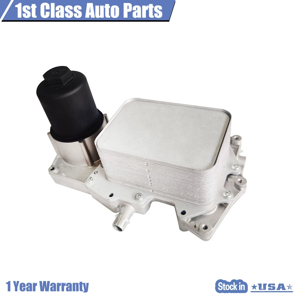 Engine Oil Cooler Fits 10-17 Land Rover Range Rover Range Rover Sport LR022895 - Image 2 of 4