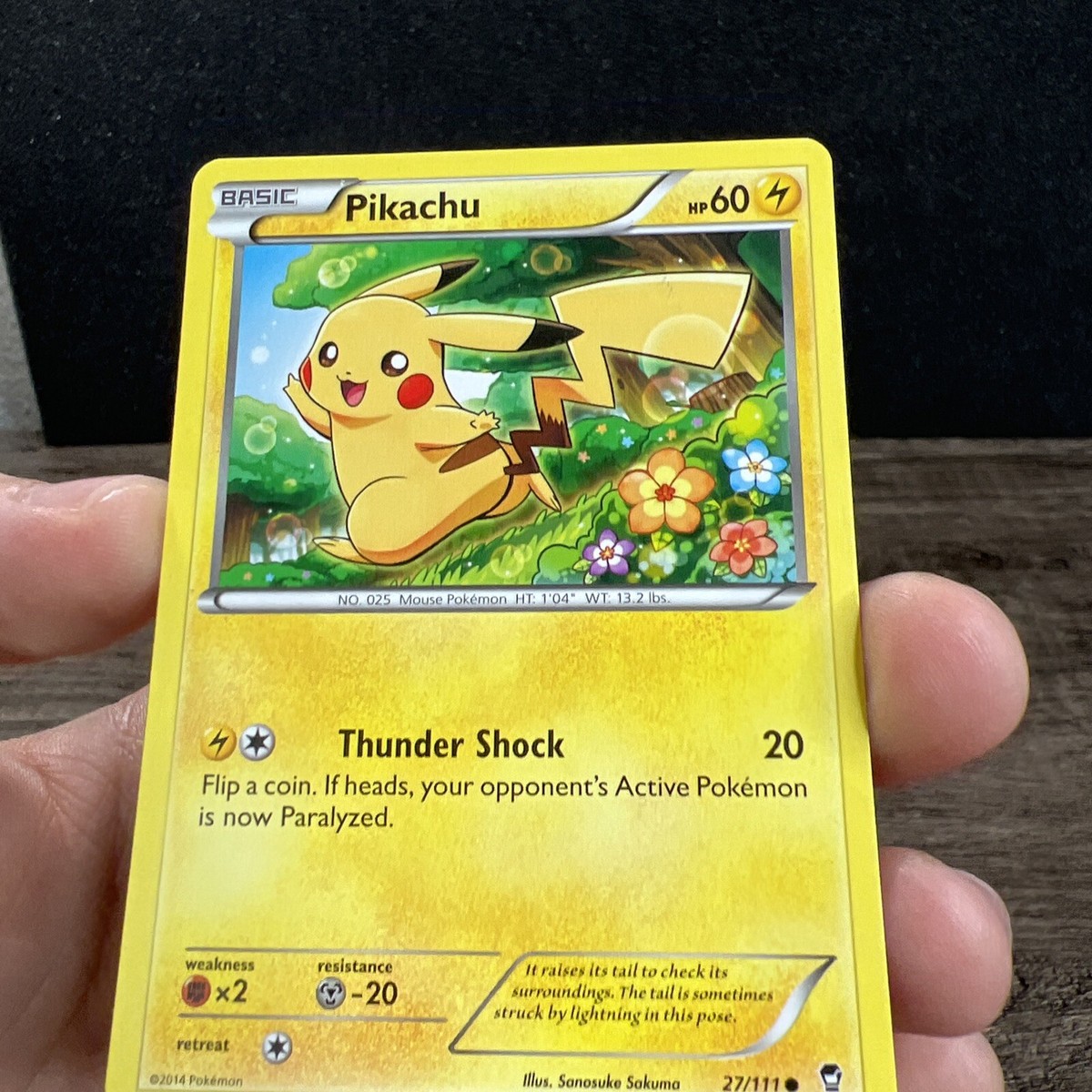 ポケモン - FUCI Pikachu 27/111 Furious Fist Non-Holo Pokemon Card | eBay