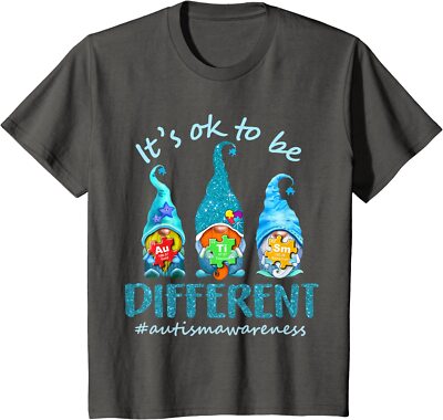 Autism Awareness Acceptance Its Ok To Be Different Youth Unisex T-shirt