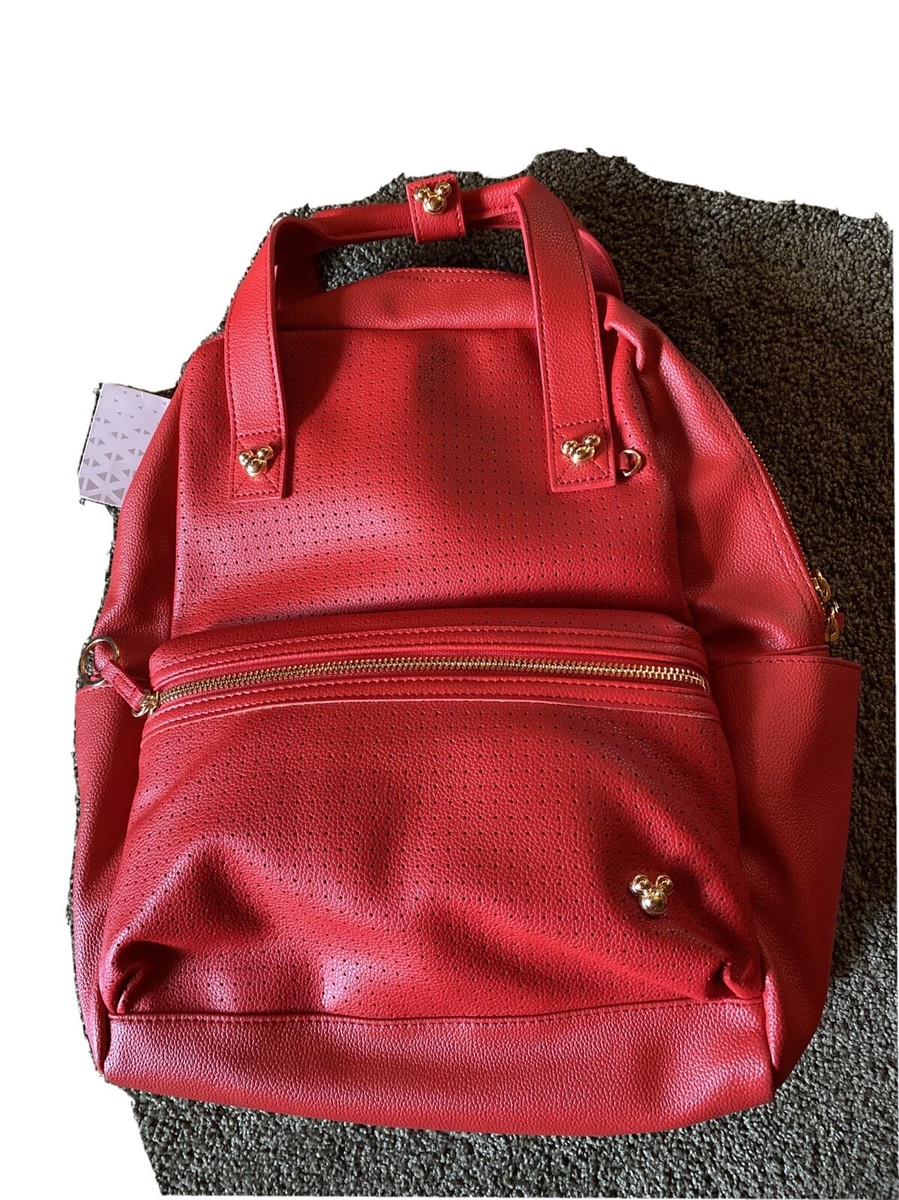 Disney Store Mickey Mouse Icon Flair Red Pin Backpack‎ Available at the @disneystore * Mickey Mouse Icon Flair  main image 4