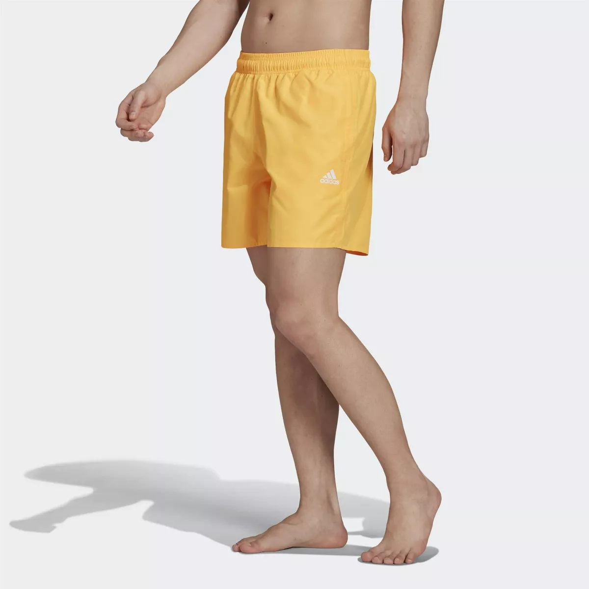 Adidas yellow swim shorts clearance