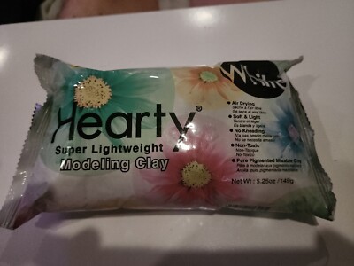 Activa 1300A Hearty Super Lightweight Air Dry Clay, 5-1/4-Ounce, White