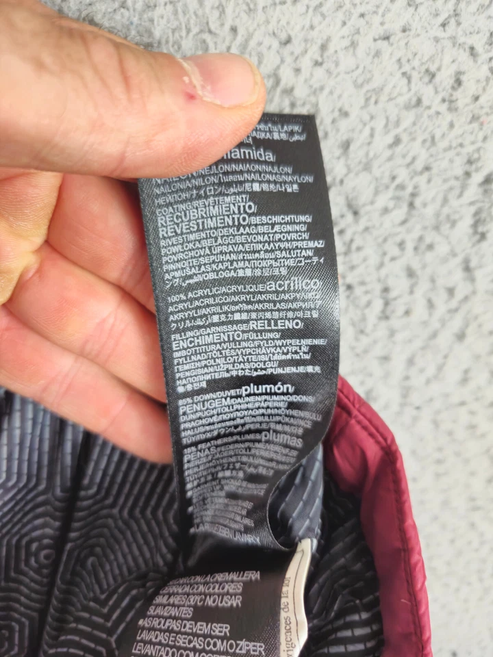 Under Armour Storm Cold Gear Infrared Down Jacket Men Large Red Black Hooded - Image 4 of 4