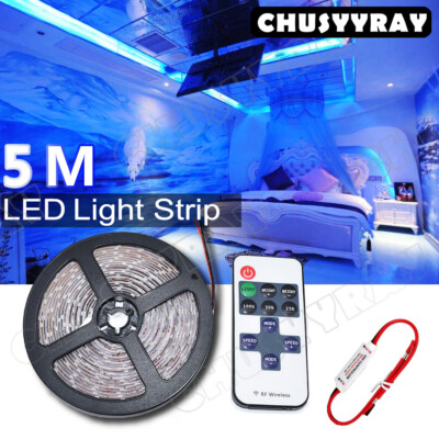 Flexible 16.4ft LED Vanity Mirror Light Strip for Makeup Dressing 2835 SMD 8000K
