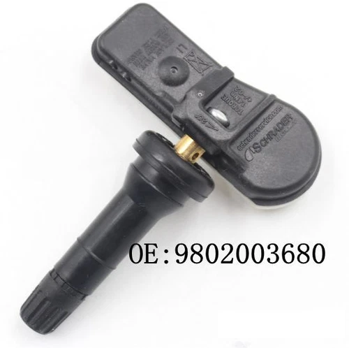 TPMS Tire Pressure Sensor 9802003680 9811536380 for Citroen C4 C5 Peugeot 433MHZ - Picture 2 of 7