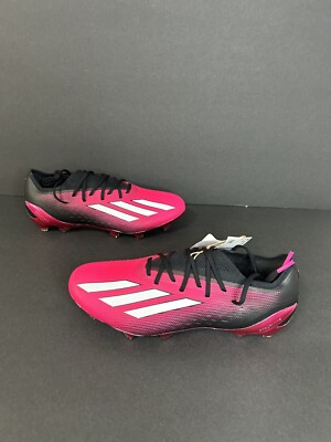 Adidas X Speedportal.1 FG Pink Black Soccer Cleats GZ5108 Size: M6