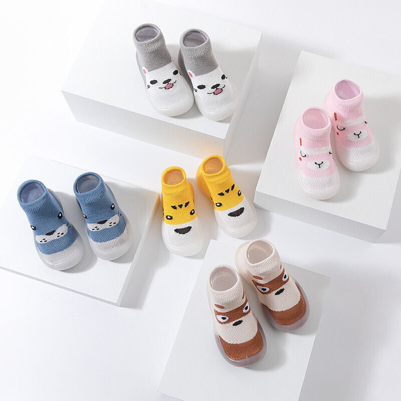 SAOLA Pantofole con suola antiscivolo bambine bambini bambini bambini bambini comode calzini in cotone
