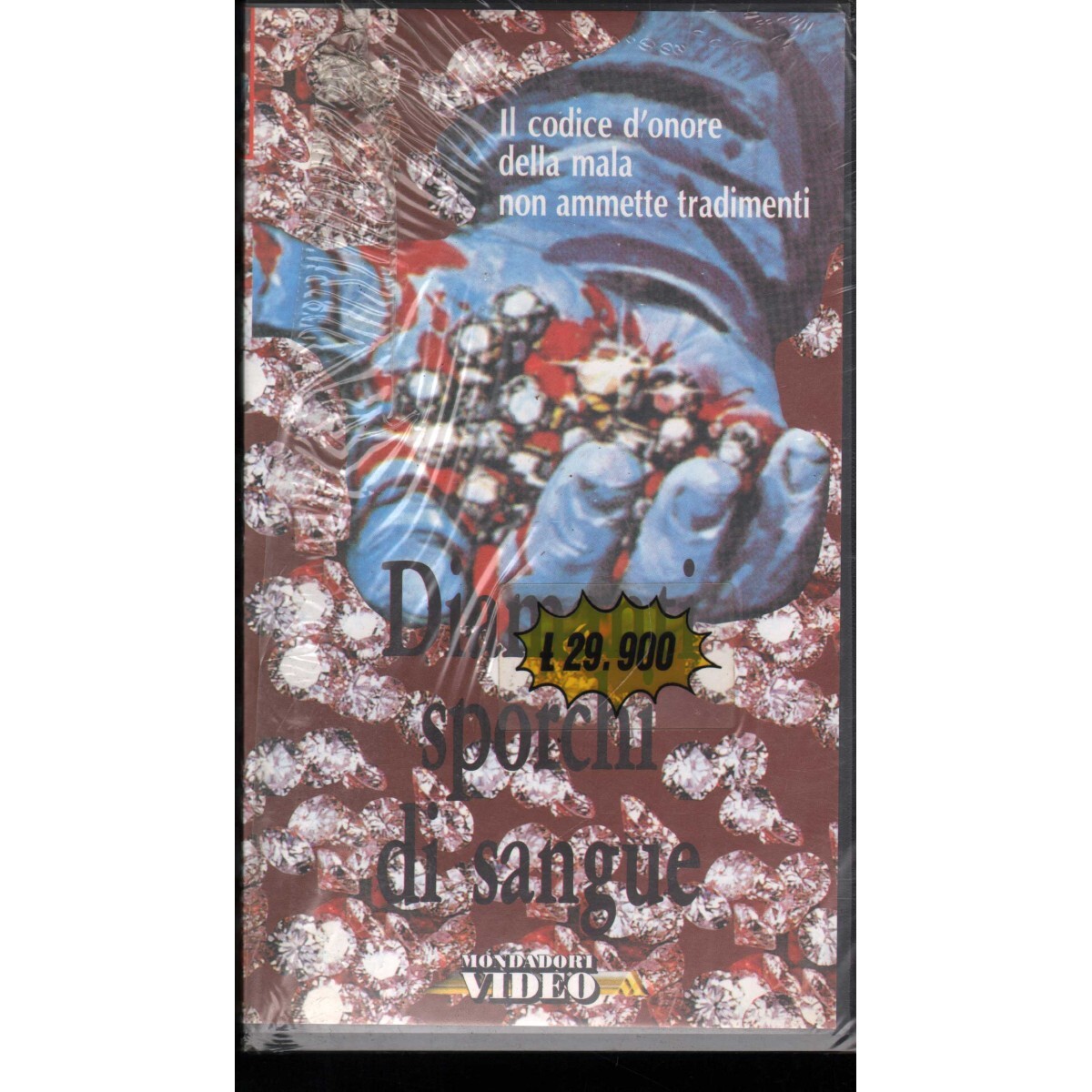 Fernando Di Leo Univideo VHS Blood Dirty Diamonds - MVEC03074 Sealed