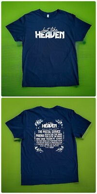 Just Like Heaven Music Fest 2024 T Shirt XL Postal Service Death Cab Phoenix 46 