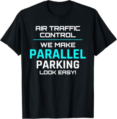 Air Traffic Controller ATC Control Aviation Airplane Aircraft Aerospace T-Shirt