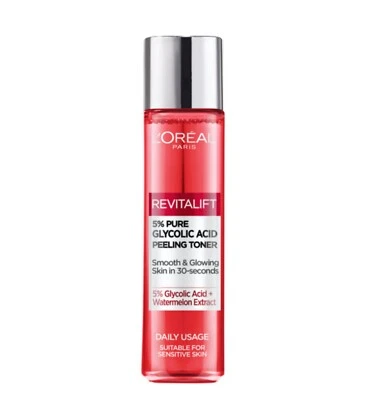 L'oreal Revitalift 5% Pure Glycolic Acid Peeling Toner 180ml