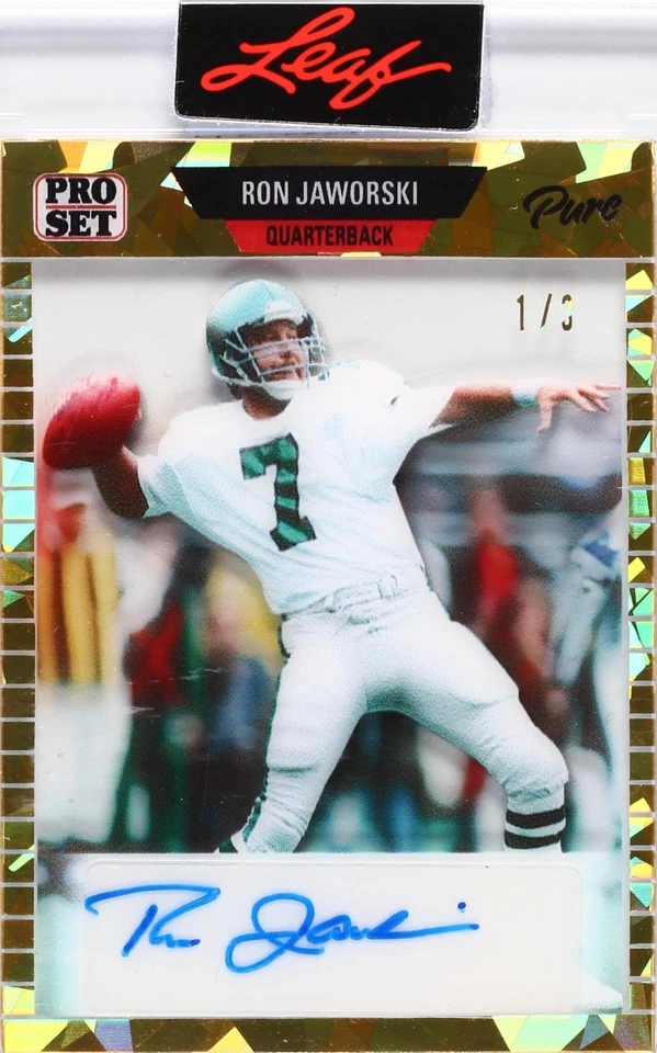 2023 Leaf Pro Set Pure Ron Jaworski #89-RJ1