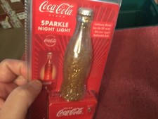 Coca a Cola Bottle Sparkling Nite Light #6605