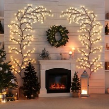 96-LED Flexible Willow Lights - Ideal for Yard, Romantic Ambient Lighting