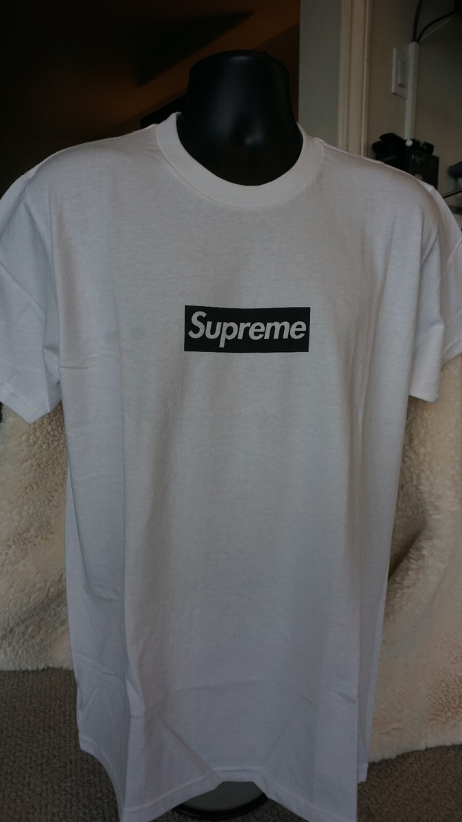 Supreme 16SS Paris Open Memorial Paris Box Logo Tee Box Logo