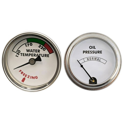 #ad #ad Water Temp and Oil Pressure Gauge Set Fits Allis Chalmers Tractor B C WC Gauges $53.99