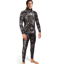 Omer BlackStone camouflage wetsuit 1.7 mm double lined neoprene