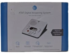 AT&T Digital ANSWERING SYSTEM With Time/Day Stamp * 1740 Model White NEW