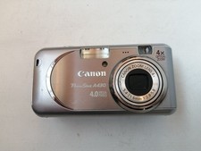 AS IS CANON PowerShot A430 4.0MP Digital Photo Camera FOR PARTS Vintage pc1186
