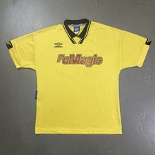 VTG FC Magic Barcelona JERSEY UMBRO M Template 90s USA Soccer FOOTBALL Kit Spain