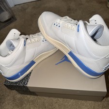 Nike Air Jordan 3 Retro Lucky Shorts Azul Universitario CT8532-101 NUEVO Talla 13