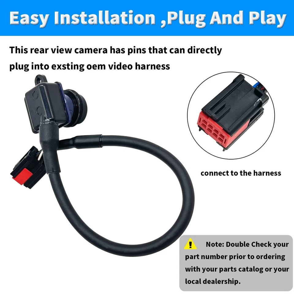 Backup Camera for 2011-2014 Dodge Charger Chrysler 300 | Replaces - Image 2 of 4