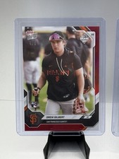 2026 Topps Now Road to Opening Day #OD-296 Drew Gilbert Red Foil /5 RC Giants