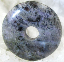 SUGILITH    DONUT  EDELSTEIN  ANHÄNGER     20 mm     Nr.8