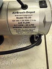 AirBrush-Depot TC-20 Airbrush Compressor Model TC-20 MPN TC-20