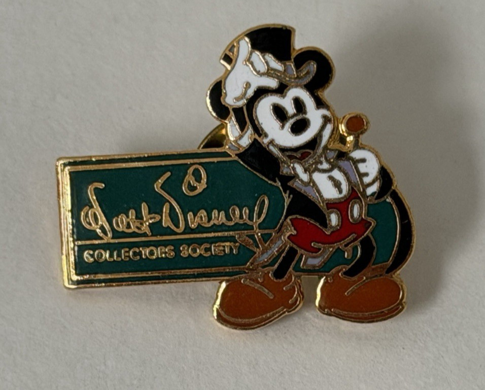 WDCC Walt Disney Collectors Society MICKEY MOUSE Top Hat Tuxedo Tail Pin VINTAGE