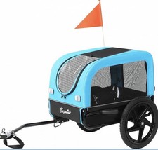 Hundeanhänger für Fahrrad für Kleine und Mittelgroße Hunde