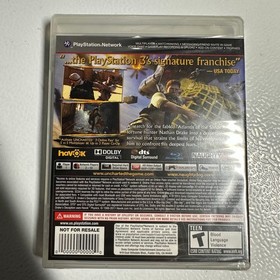 Sony PS3 Playstation 3 Uncharted 3: Drake's Deception SEALED