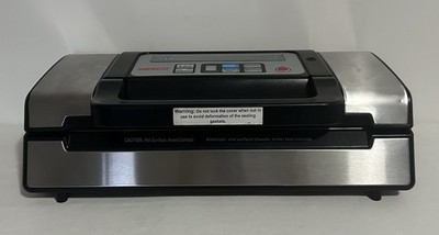 Nesco Deluxe Electric Vacuum Sealer VS-12 Silver Food Preservation | TESTED
