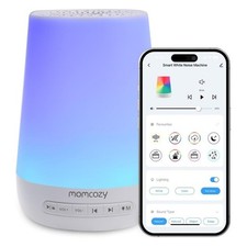 Baby Sound Sleeping White Noise Machine W/ Night Light Toddler Sleep Trainer New