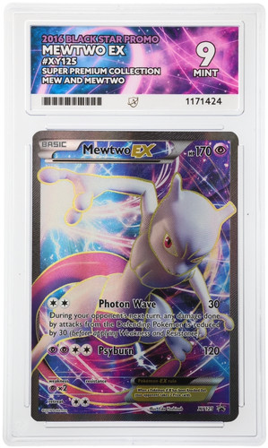 Mewtwo-EX graded ACE 9 for sale on eBay