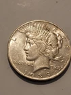 🌟KEY DATE 1935-S Peace Silver $1 Dollar - AU CONDITION - ESTATE SALE FIND