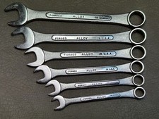 Vintage S-k Combination Wrench Set 6 Pc 12 Point Metric Usa
