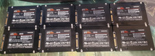 LOT OF 8  SAMSUNG MZ-77E500 500GB 870 EVO V-NAND 2.5" SSD DRIVE MZ7L3500HBLU